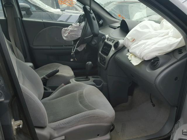 1G8AL52F54Z147744 - 2004 SATURN ION LEVEL GRAY photo 5