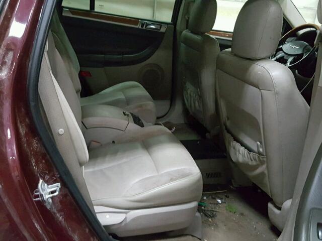 2A8GM78X88R649939 - 2008 CHRYSLER PACIFICA L მუქწითელი ფოტო 6