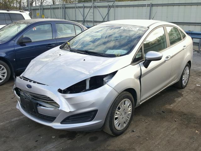 3FADP4AJ7GM156481 - 2016 FORD FIESTA S SILVER photo 2