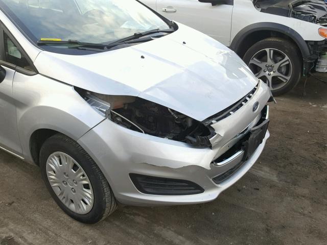 3FADP4AJ7GM156481 - 2016 FORD FIESTA S SILVER photo 9