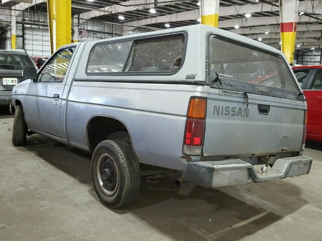 1N6SD11S3LC398288 - 1990 NISSAN D21 SHORT BLUE photo 3