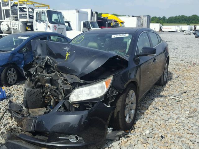 1G4GE5E31CF144606 - 2012 BUICK LACROSSE P BLACK photo 2