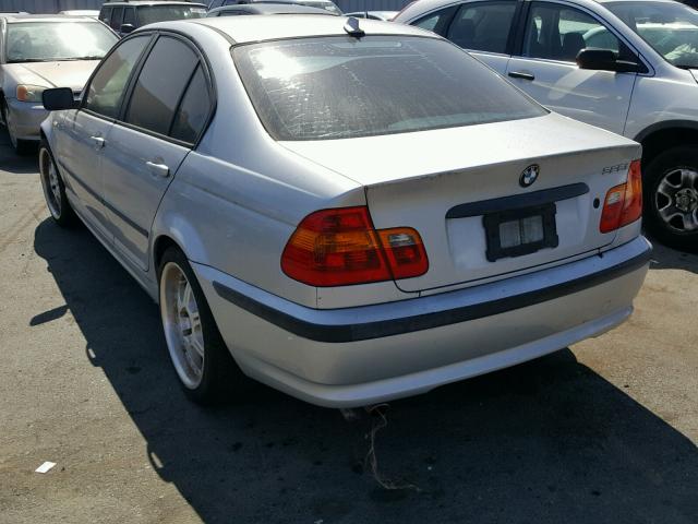 WBAAZ33484KP84672 - 2004 BMW 325 IS SUL SILVER photo 3