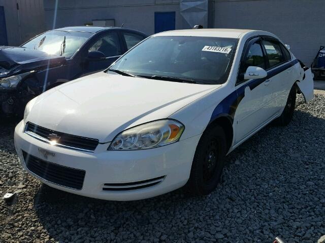 2G1WS551969269415 - 2006 CHEVROLET IMPALA POL WHITE photo 2