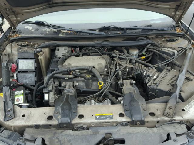 2G1WF52E729238377 - 2002 CHEVROLET IMPALA BROWN photo 7