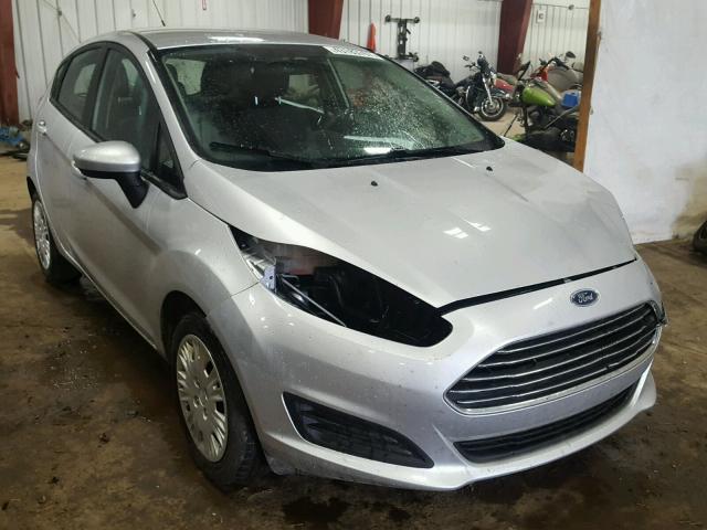 3FADP4TJ0EM117354 - 2014 FORD FIESTA S SILVER photo 1