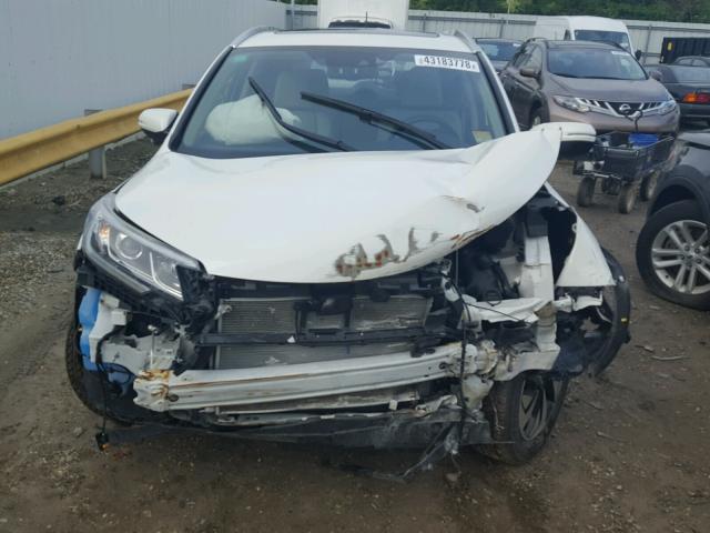 5J6RM4H99FL082690 - 2015 HONDA CR-V TOURI WHITE photo 7