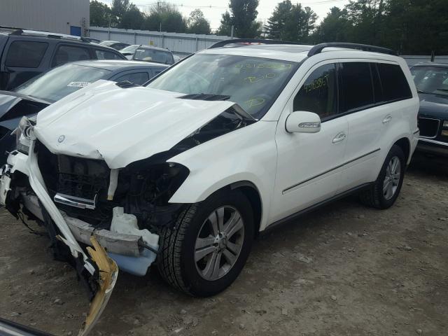 4JGBF71E47A221014 - 2007 MERCEDES-BENZ GL 450 4MA WHITE photo 2