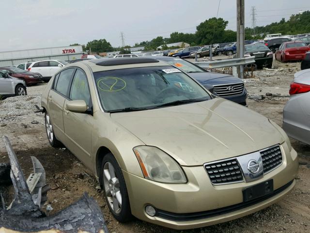 1N4BA41E84C827665 - 2004 NISSAN MAXIMA SE GOLD photo 1