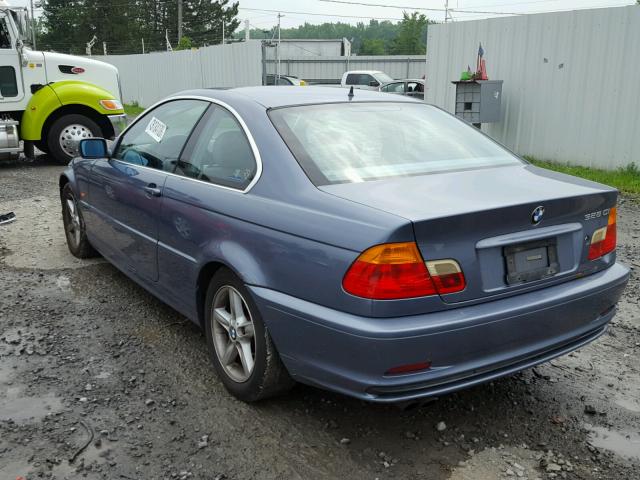 WBABM5345YJN91342 - 2000 BMW 328 CI BLUE photo 3