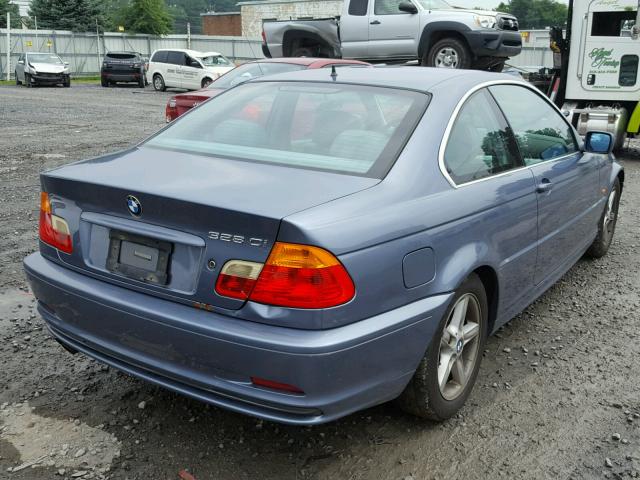 WBABM5345YJN91342 - 2000 BMW 328 CI BLUE photo 4