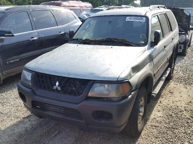 JA4LS21H83J007620 - 2003 MITSUBISHI MONTERO SP SILVER photo 2