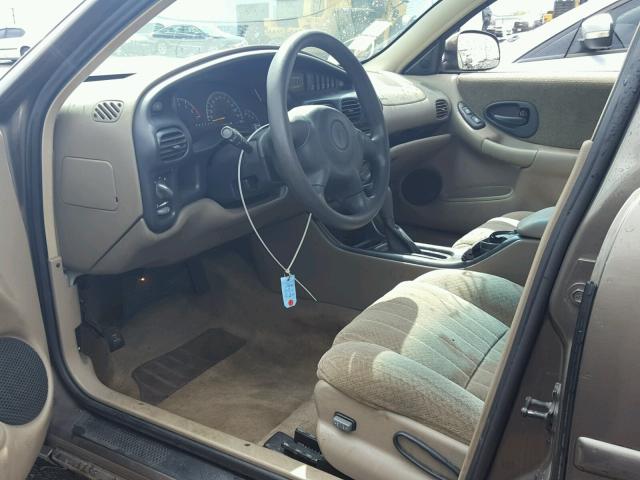 1G2WK52J71F161021 - 2001 PONTIAC GRAND PRIX Qəhvəyi foto 5