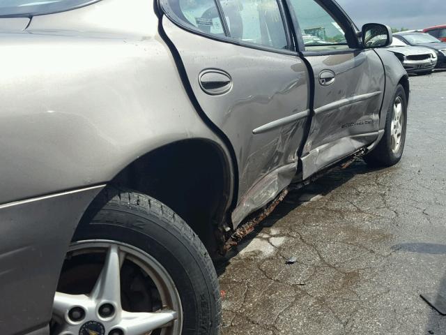 1G2WK52J71F161021 - 2001 PONTIAC GRAND PRIX Qəhvəyi foto 9