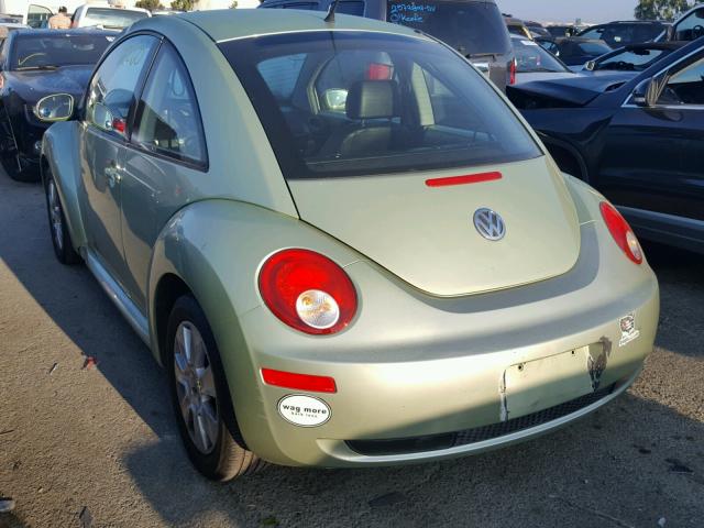 3VWPW31C58M514083 - 2008 VOLKSWAGEN NEW BEETLE მწვანე ფოტო 3