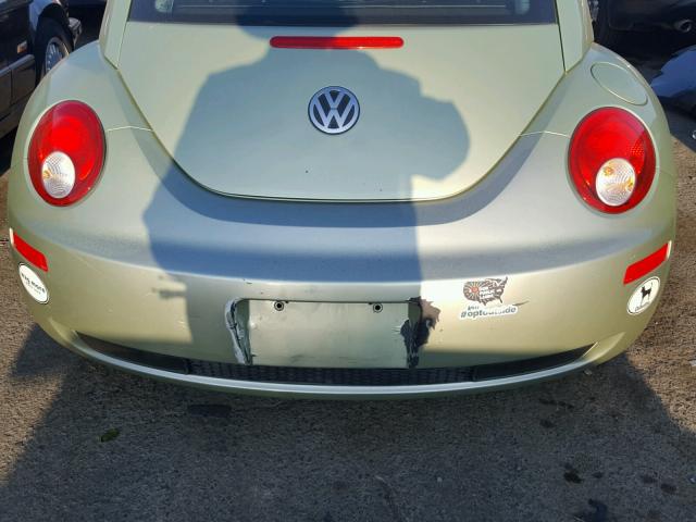 3VWPW31C58M514083 - 2008 VOLKSWAGEN NEW BEETLE მწვანე ფოტო 9