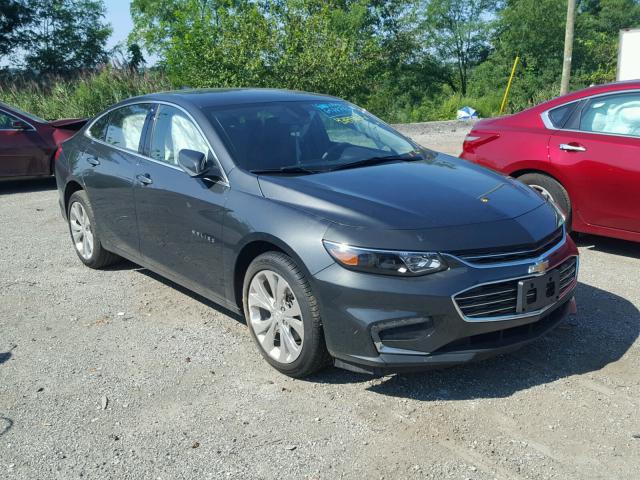 1G1ZE5SXXJF102591 - 2018 CHEVROLET MALIBU PRE GRAY photo 1