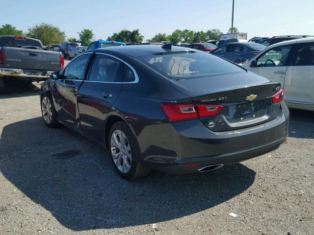 1G1ZE5SXXJF102591 - 2018 CHEVROLET MALIBU PRE GRAY photo 3