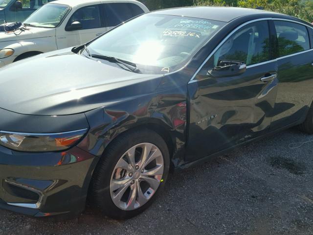 1G1ZE5SXXJF102591 - 2018 CHEVROLET MALIBU PRE GRAY photo 9