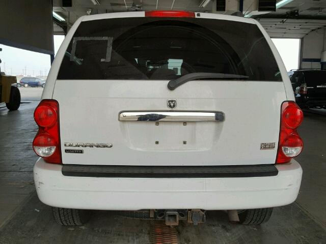 1D8HB58D25F545981 - 2005 DODGE DURANGO LI WHITE photo 10