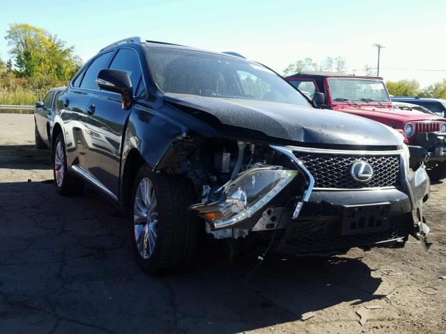 2T2BK1BA8DC182858 - 2013 LEXUS RX 350 BLACK photo 1