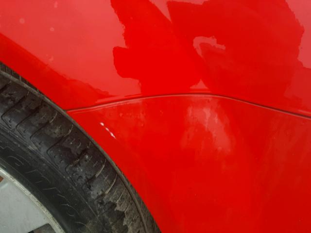 KL1TD66638B033484 - 2008 CHEVROLET AVEO BASE Կարմիր լուսանկար 9