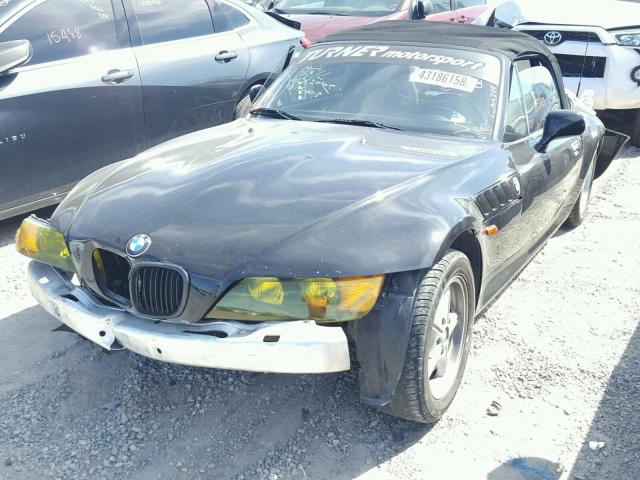 4USCH9331XLG00919 - 1999 BMW Z3 2.3 BLACK photo 2