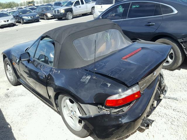 4USCH9331XLG00919 - 1999 BMW Z3 2.3 BLACK photo 3