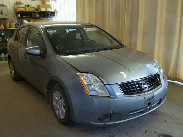 3N1AB61E58L709391 - 2008 NISSAN SENTRA 2.0 GRAY photo 1