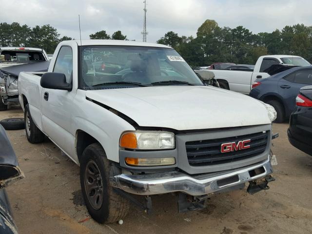 1GTEC14V26Z102199 - 2006 GMC NEW SIERRA WHITE photo 1