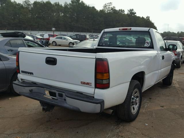 1GTEC14V26Z102199 - 2006 GMC NEW SIERRA WHITE photo 4