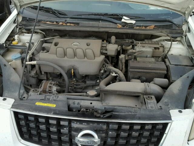 3N1AB61EX8L747733 - 2008 NISSAN SENTRA 2.0 WHITE photo 7