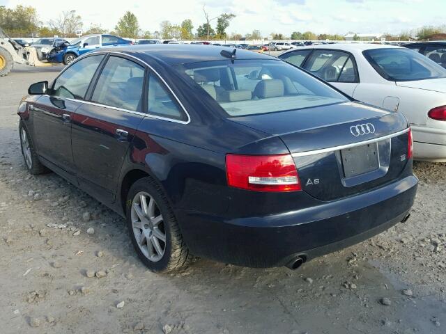 WAUDG74F25N093096 - 2005 AUDI A6 3.2 QUA BLUE photo 3