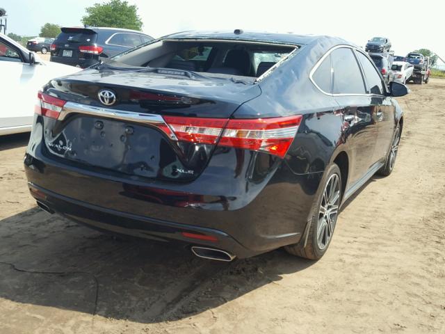 4T1BK1EB4FU137135 - 2015 TOYOTA AVALON XLE 黑色 照片 4