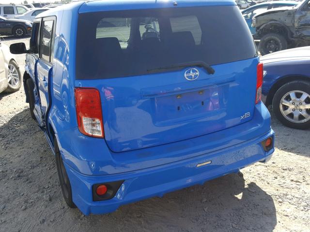 JTLZE4FE1B1133810 - 2011 TOYOTA SCION XB ლურჯი ფოტო 3