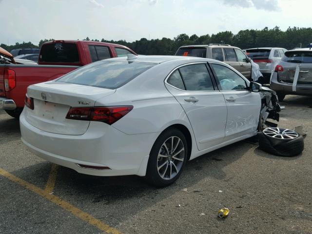 19UUB2F55HA007205 - 2017 ACURA TLX TECH WHITE photo 4