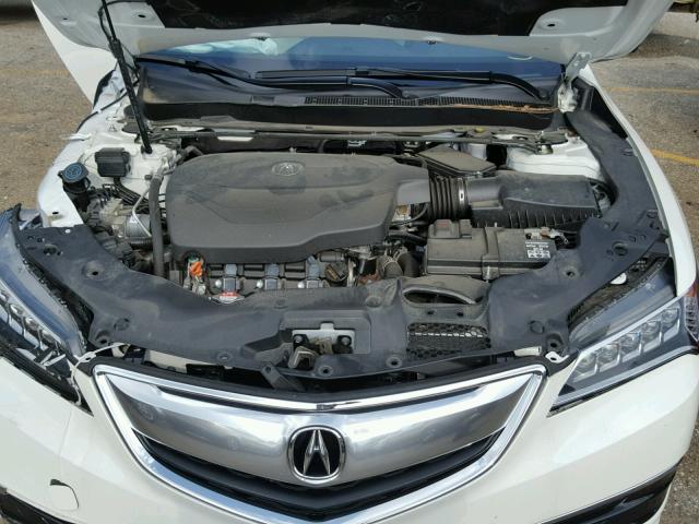 19UUB2F55HA007205 - 2017 ACURA TLX TECH WHITE photo 7