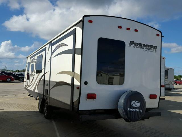 4YDT31B25ED420813 - 2014 KEYSTONE PREMIER BROWN photo 3