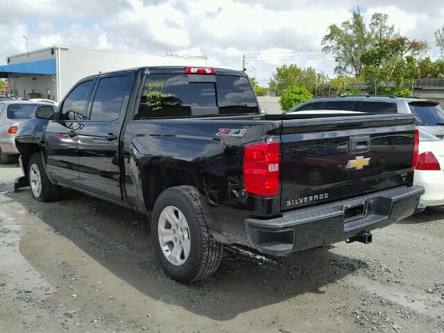 3GCUKREC3HG174154 - 2017 CHEVROLET SILVERADO BLACK photo 3