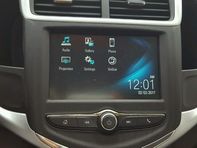 1G1JB5SH7H4151204 - 2017 CHEVROLET SONIC LS 银色 照片 9