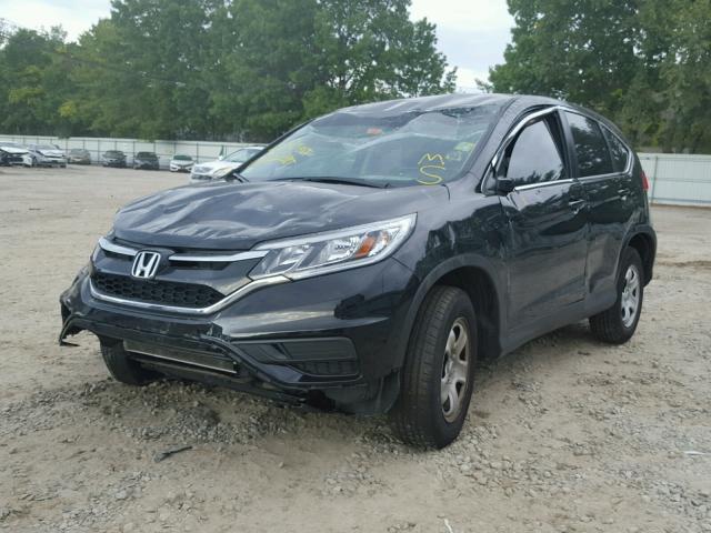 5J6RM4H31GL133919 - 2016 HONDA CR-V BLACK photo 2