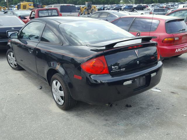 1G2AL15F577393739 - 2007 PONTIAC G5 BLACK photo 3