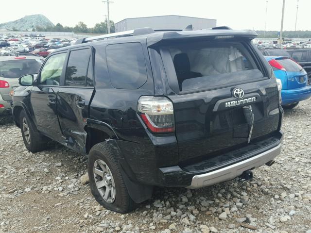 JTEBU5JR1G5358224 - 2016 TOYOTA 4RUNNER SR BLACK photo 3