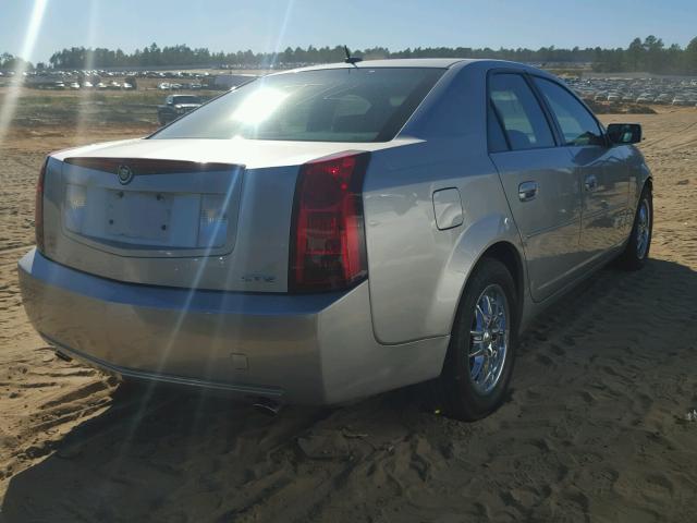 1G6DP567650185437 - 2005 CADILLAC CTS HI FEA SILVER photo 4