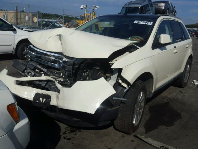 2FMDK39C17BB68065 - 2007 FORD EDGE Кремовий фото 2
