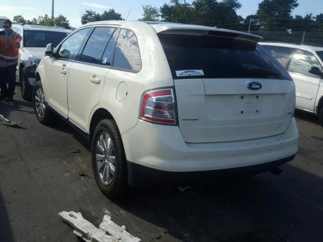 2FMDK39C17BB68065 - 2007 FORD EDGE CREAM photo 3