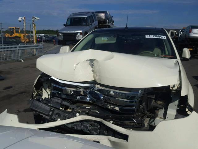 2FMDK39C17BB68065 - 2007 FORD EDGE CREAM photo 7