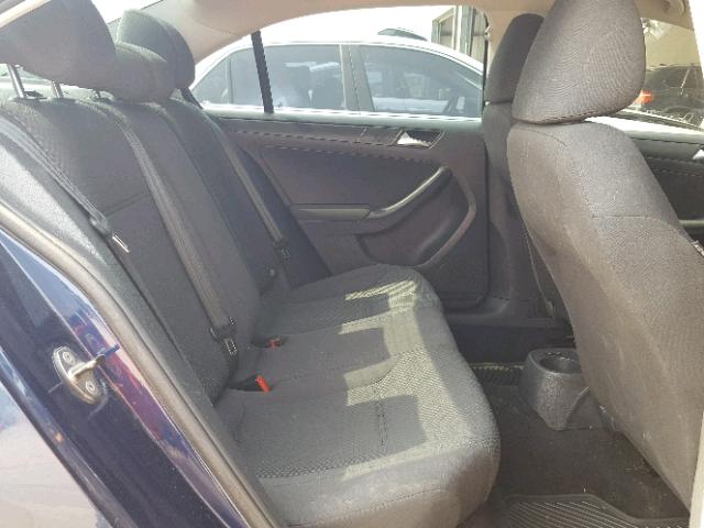 3VW2K7AJ2CM371775 - 2012 VOLKSWAGEN JETTA BASE 蓝色 照片 6