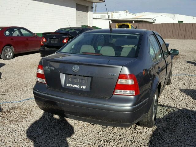 3VWSR69M54M085117 - 2004 VOLKSWAGEN JETTA GLS GRAY photo 4