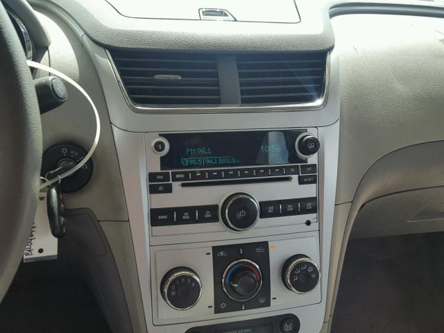 1G1ZH57B99F158554 - 2009 CHEVROLET MALIBU 1LT ვერცხლისფერი ფოტო 9